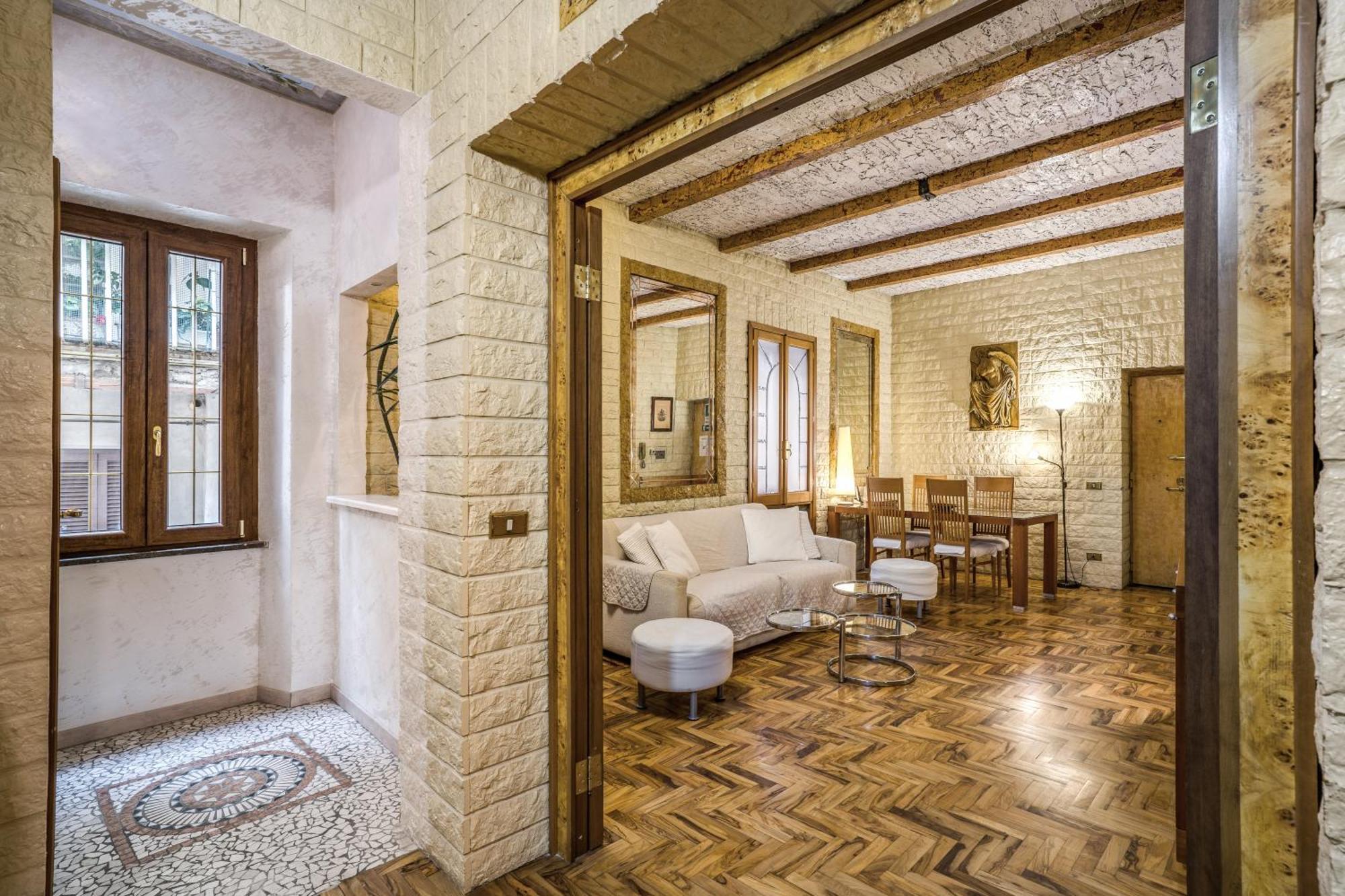 רומא Fontana Di Trevi Charming Apartment מראה חיצוני תמונה